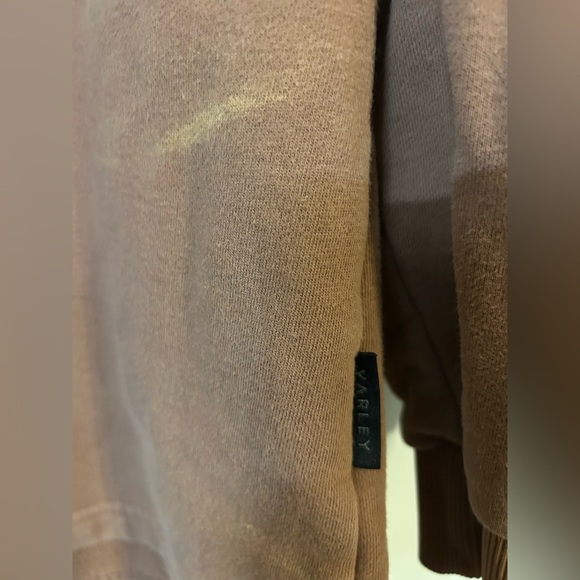 Varley Rowan Sweatshirt Brown Peached Sweat Oversized Pullover - Picture 8 of 8